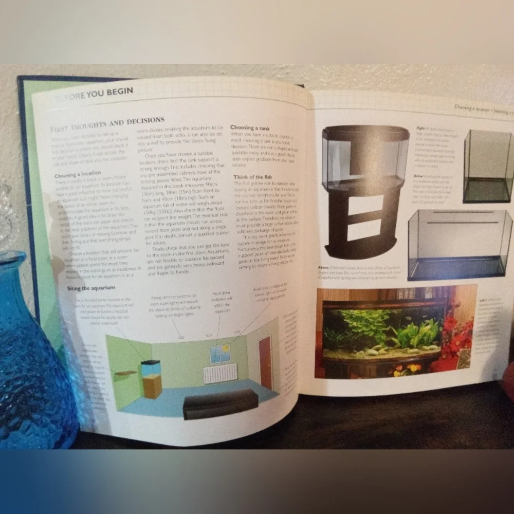 🐡Aquariums For Dummies & 12-Week Tropical Fish Tank Set Up Guide Book Bundle 🐟